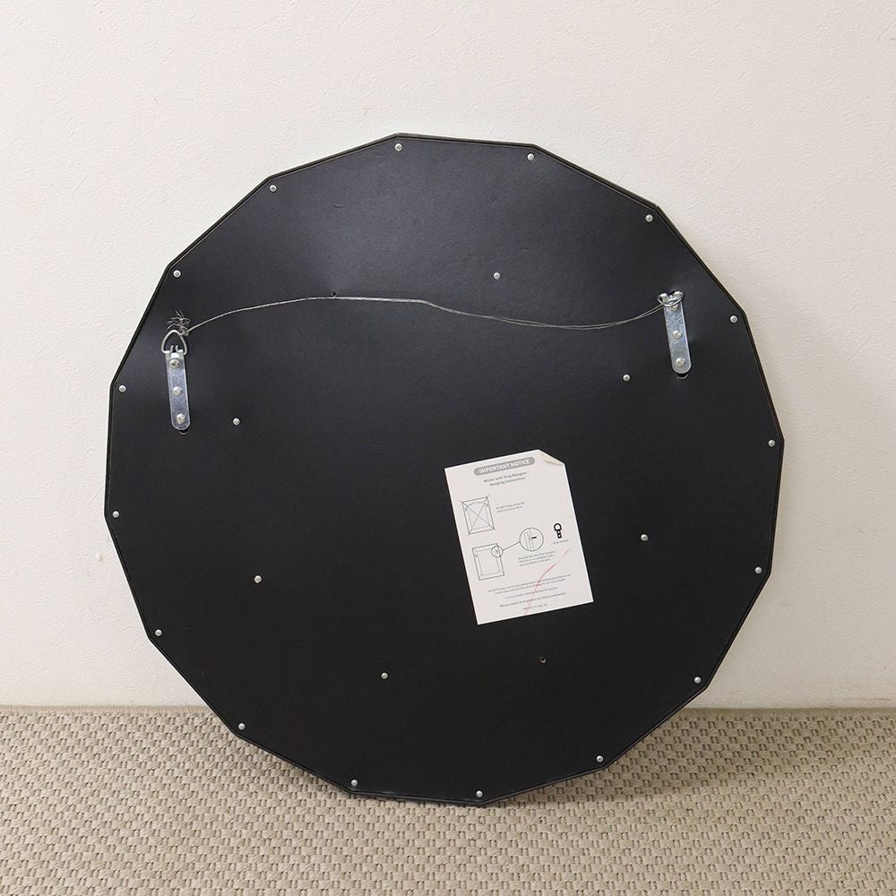 インパクトは抜群♪ オブジェのような壁掛けミラー VC112-031