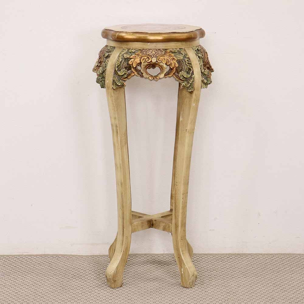 オシャレなマーブルトップ♪ プラントスタンド VC113-004