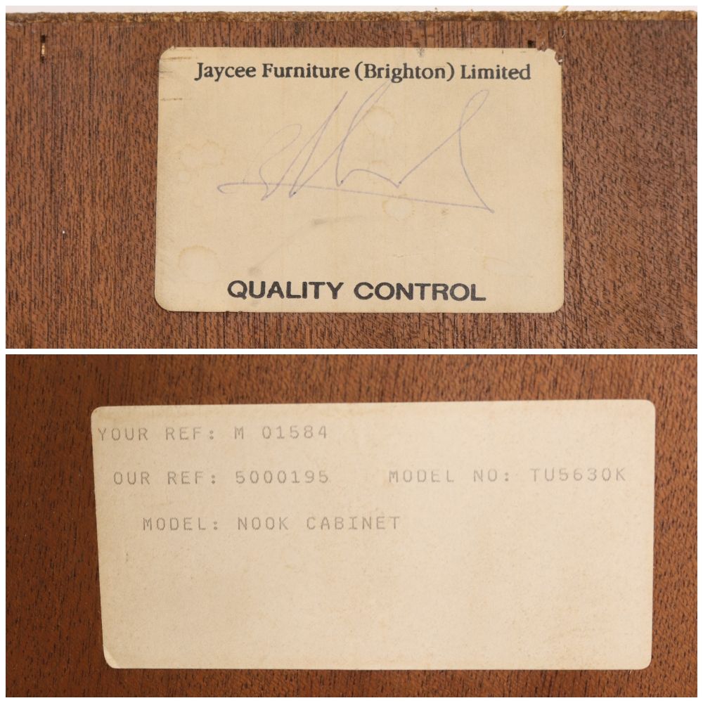 アーチに咲くバラ♪ コーナーカップボード(JAYCEE) VC113-051