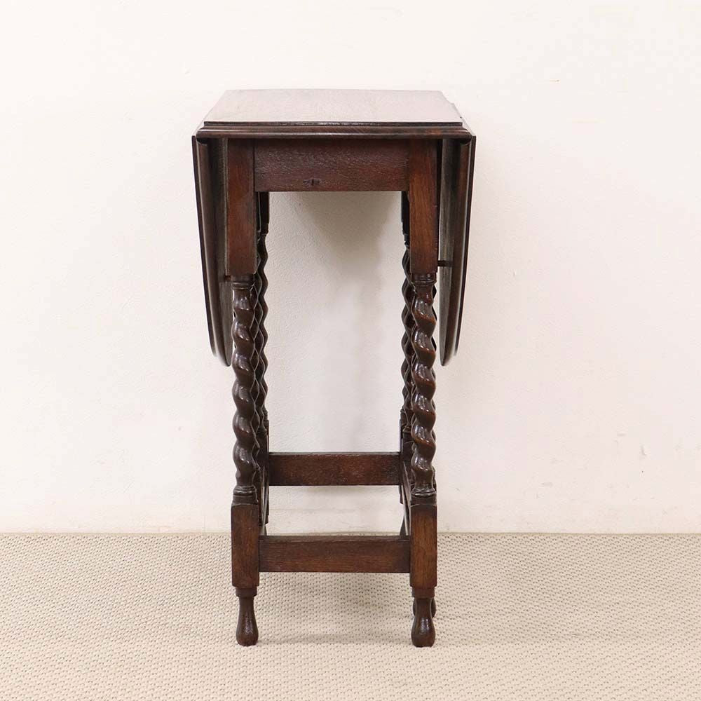 オシャレなツイストレッグです♪ ゲートレッグテーブル VC113-088