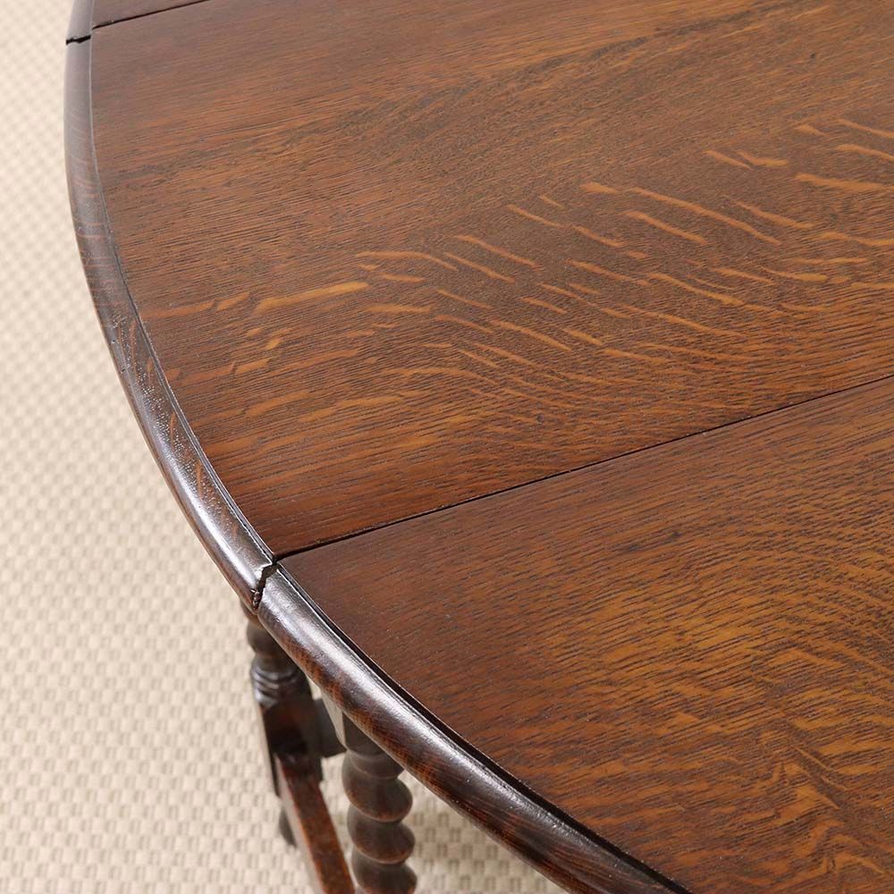 オシャレなツイストレッグです♪ ゲートレッグテーブル VC113-088