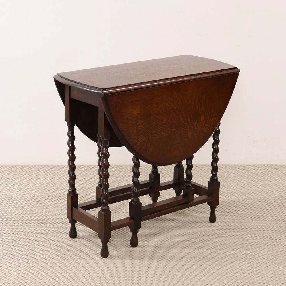 オシャレなツイストレッグです♪ ゲートレッグテーブル VC113-088