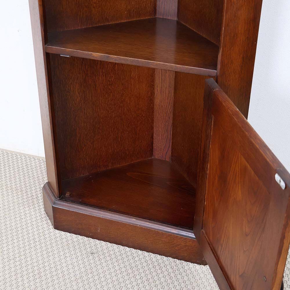 オシャレな作りが自慢です♪ コーナーキャビネット VC113-096