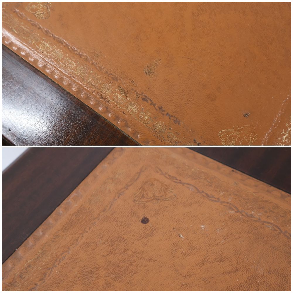 カットワークで足下までシックに演出♪ デスク VC113-097