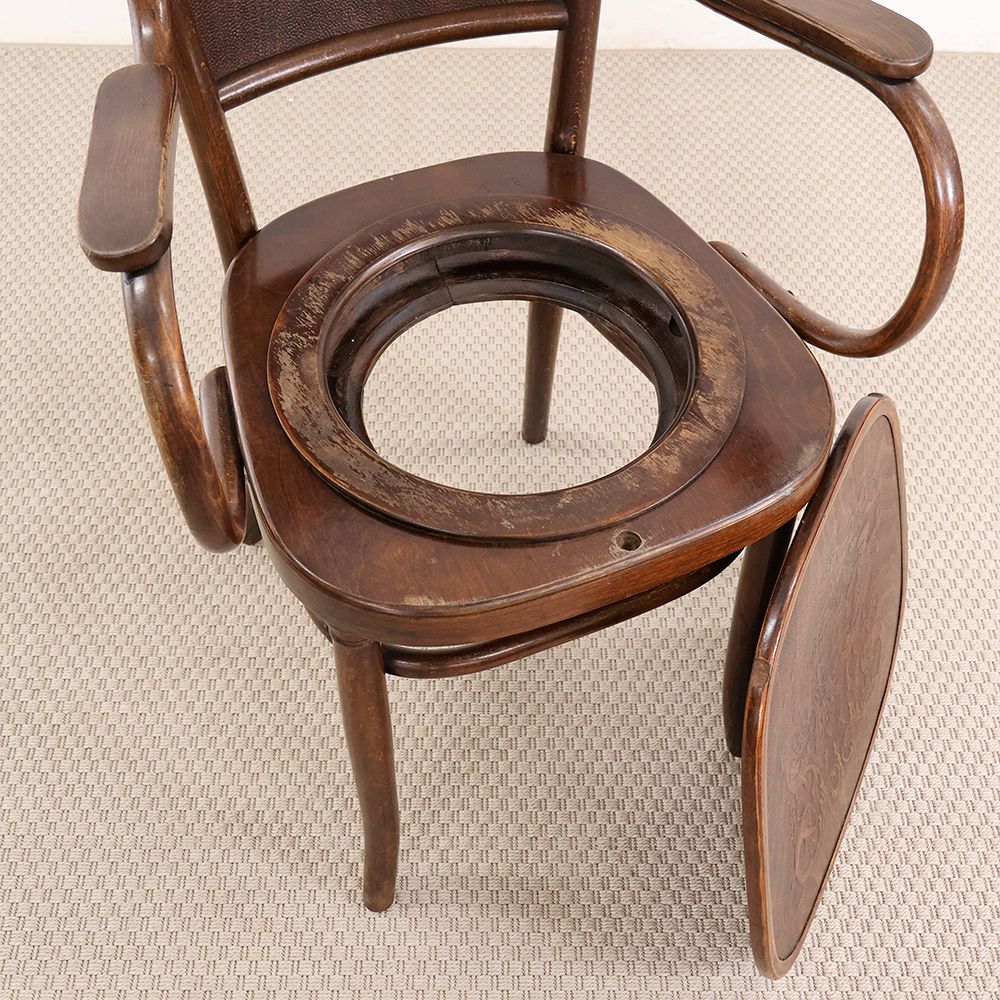 インパクト抜群です♪ ベントウッドアームチェア VC113-156