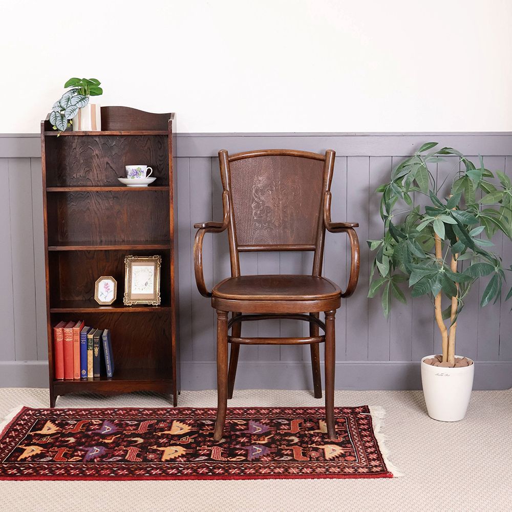 インパクト抜群です♪ ベントウッドアームチェア VC113-156