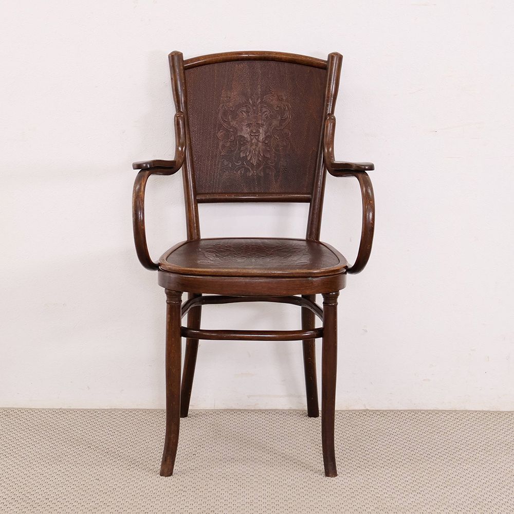 インパクト抜群です♪ ベントウッドアームチェア VC113-156