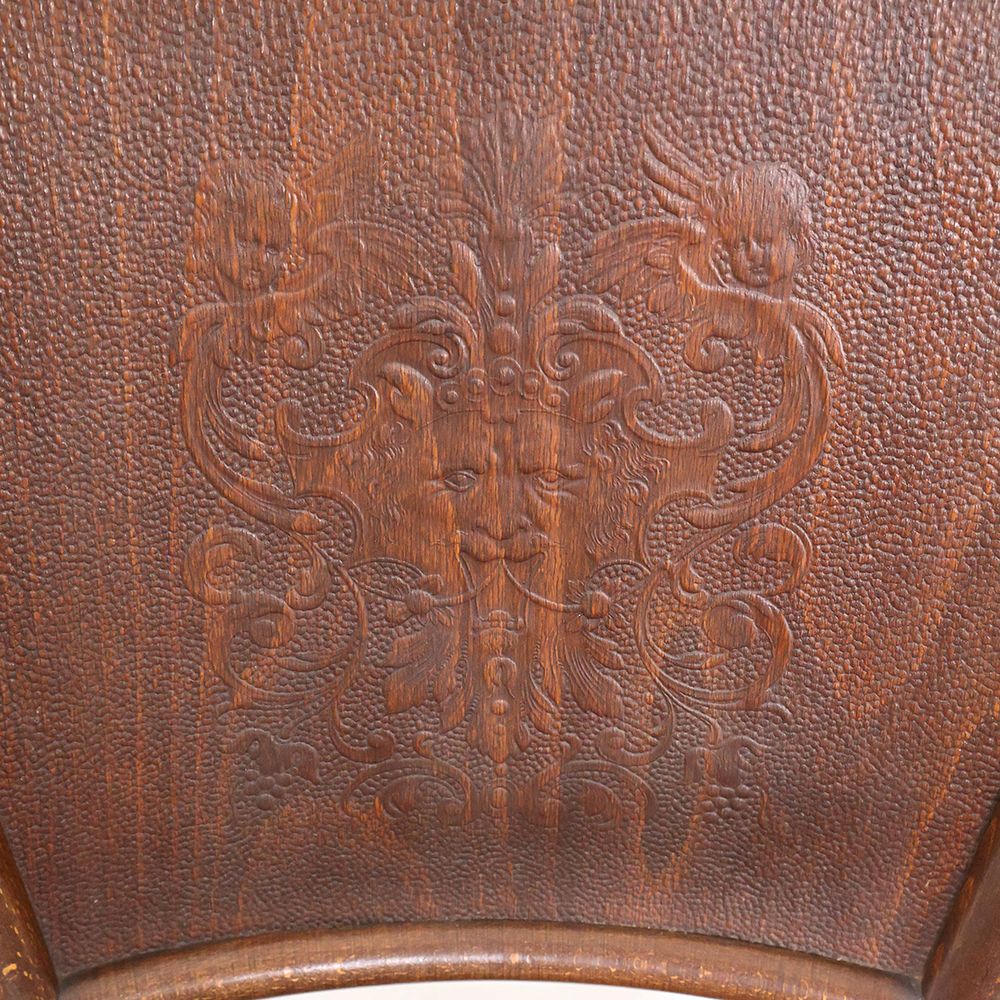 インパクト抜群です♪ ベントウッドアームチェア VC113-156