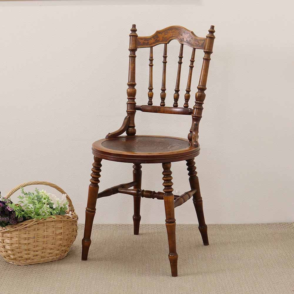 オシャレな装飾に夢中♪ ベントウッドチェア VC113-158