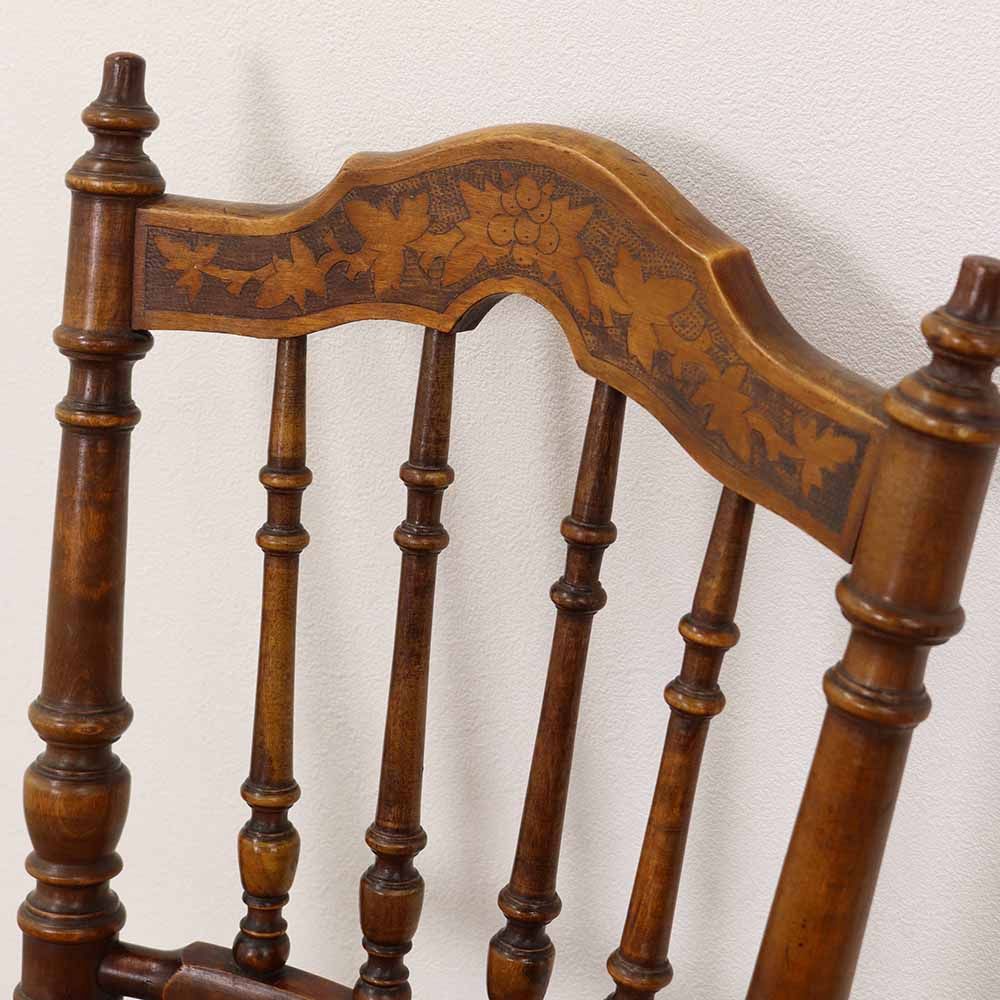 オシャレな装飾に夢中♪ ベントウッドチェア VC113-158