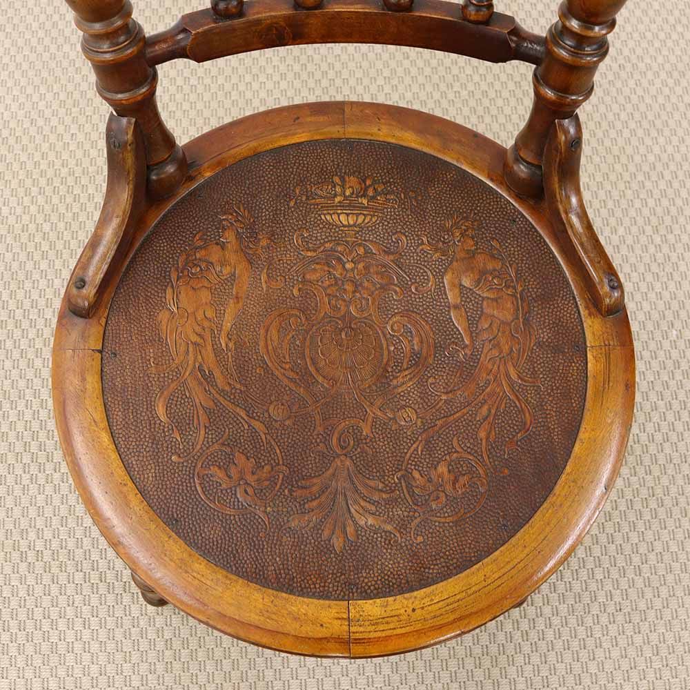 オシャレな装飾に夢中♪ ベントウッドチェア VC113-158