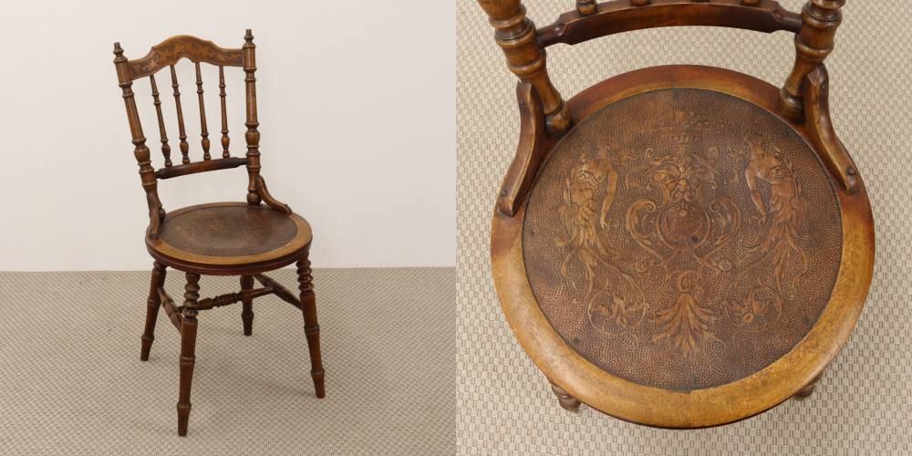 オシャレな装飾に夢中♪ ベントウッドチェア VC113-158