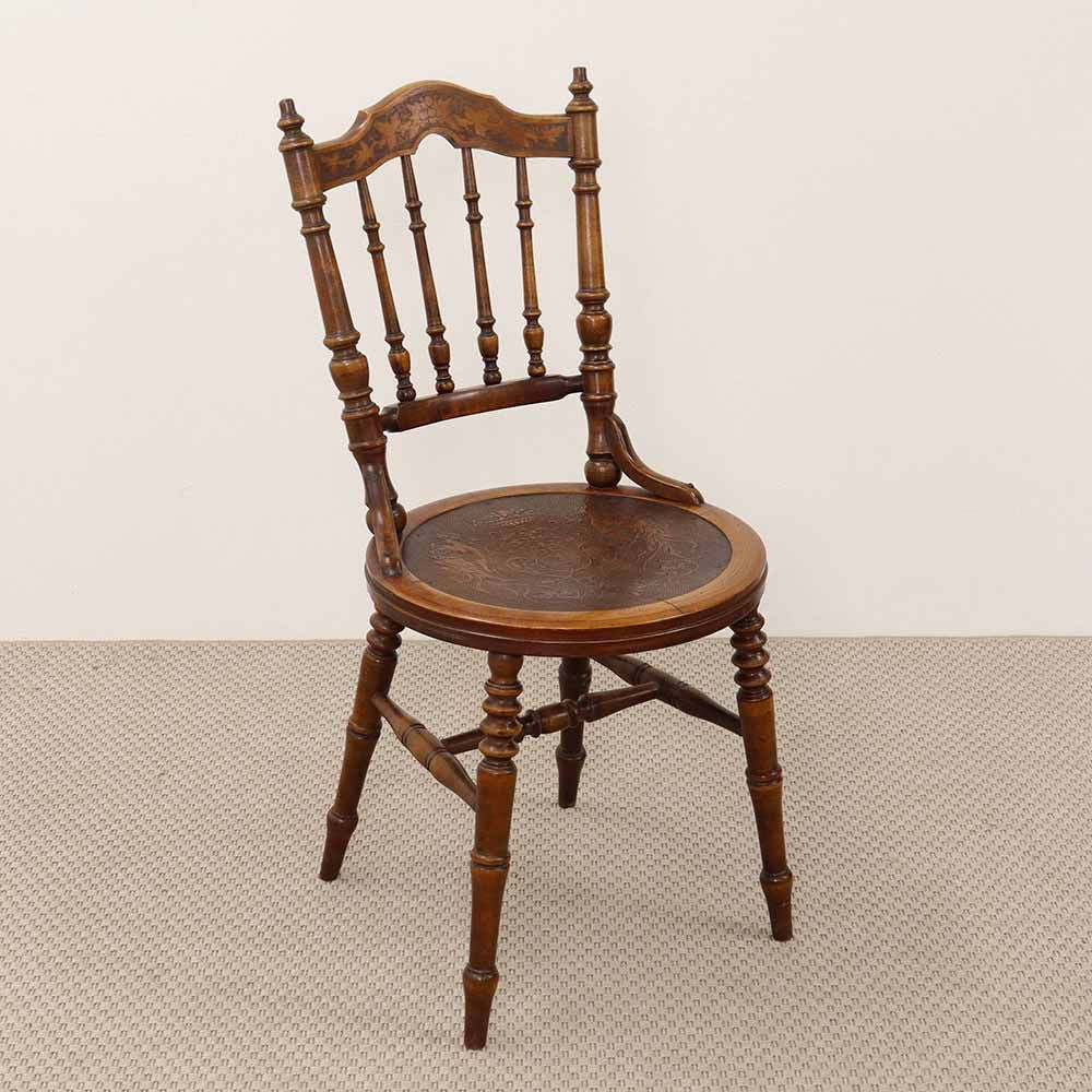 オシャレな装飾に夢中♪ ベントウッドチェア VC113-158