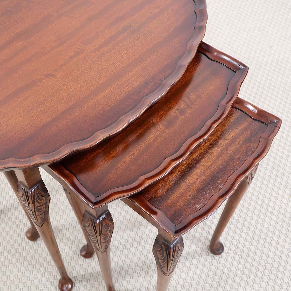 オシャレな3つのテーブル♪ ネストテーブル VC113-210