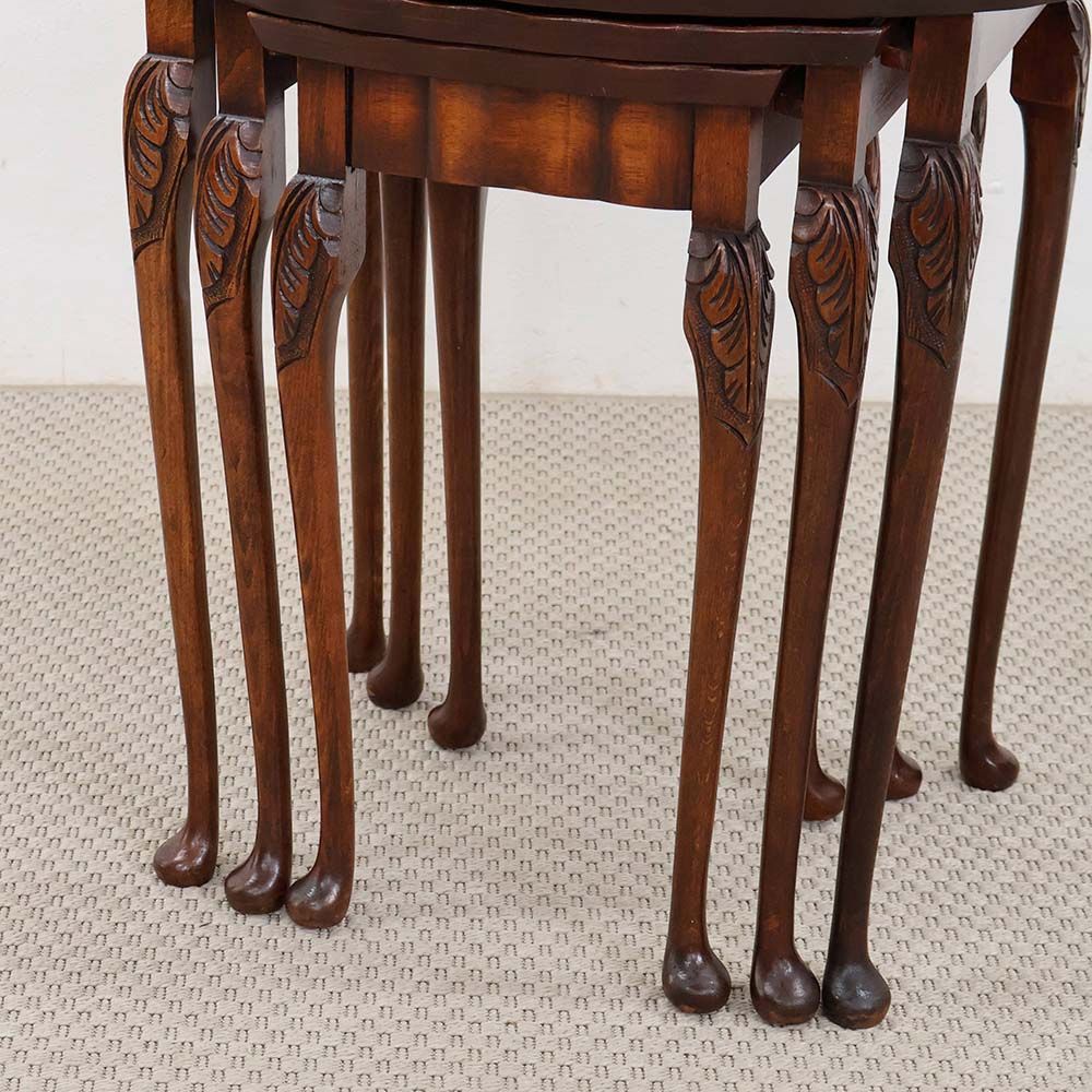 オシャレな3つのテーブル♪ ネストテーブル VC113-210