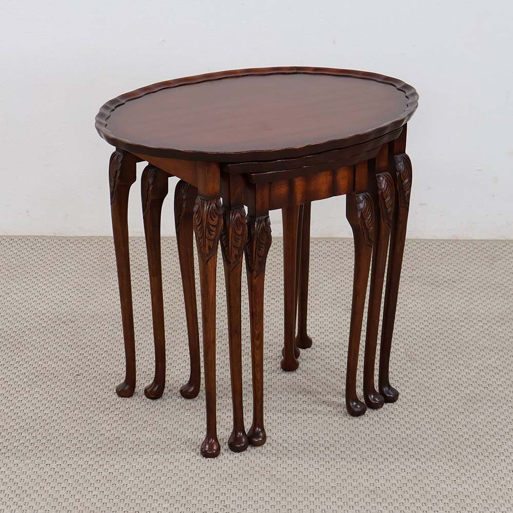 オシャレな3つのテーブル♪ ネストテーブル VC113-210