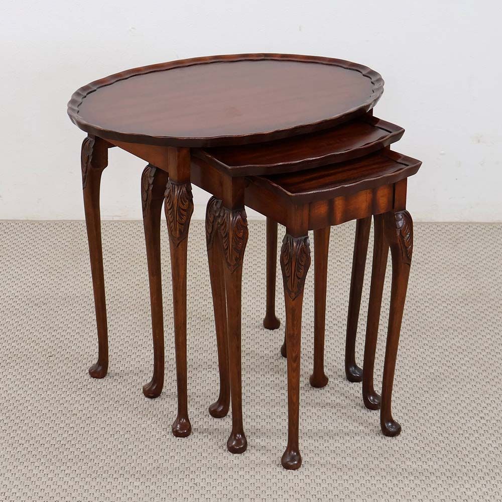 オシャレな3つのテーブル♪ ネストテーブル VC113-210