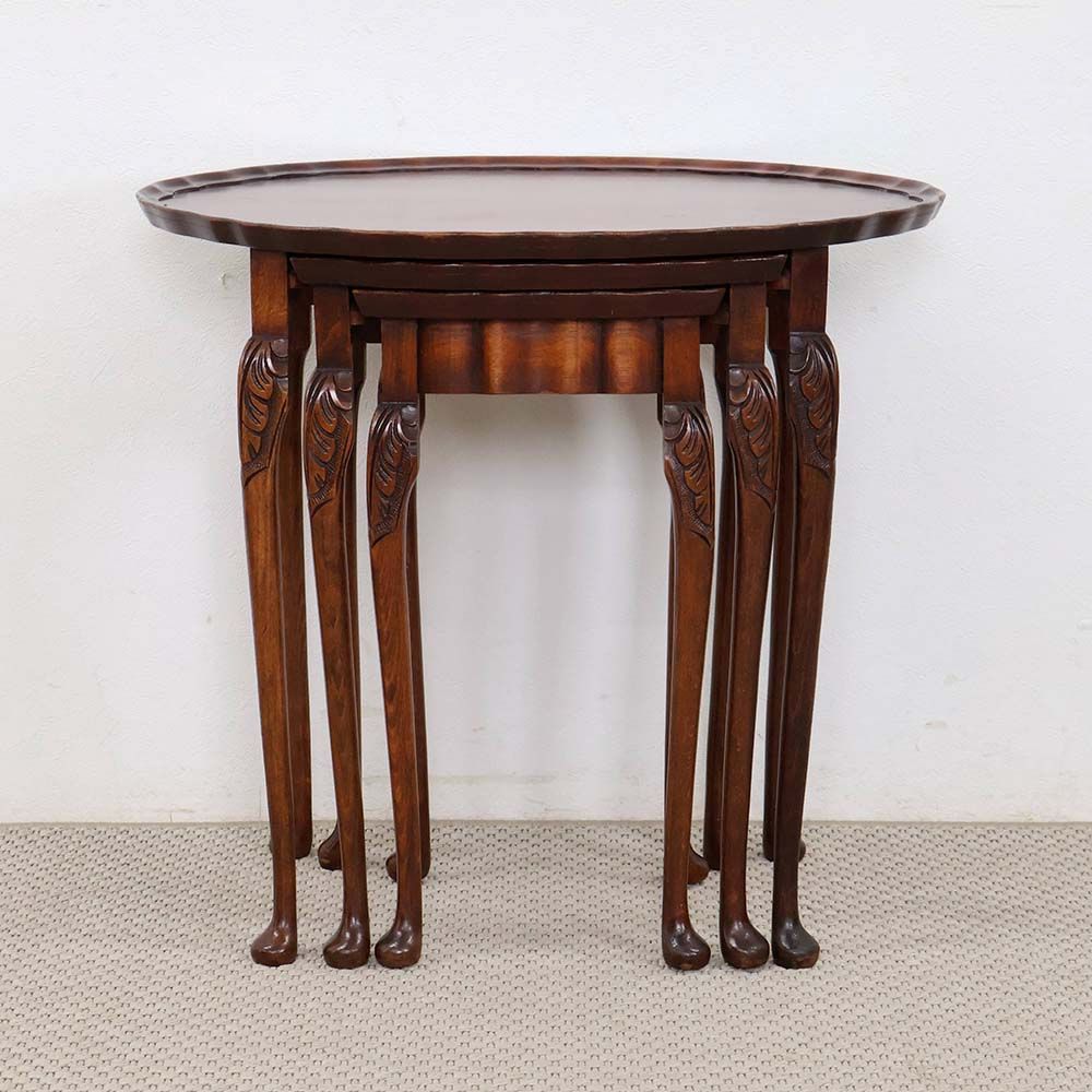 オシャレな3つのテーブル♪ ネストテーブル VC113-210