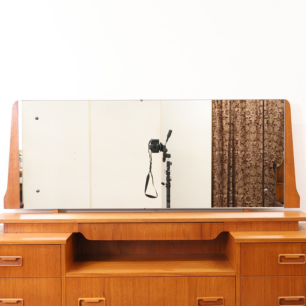 大きな鏡がお気に入り♪ ドレッシングチェスト VC114-119