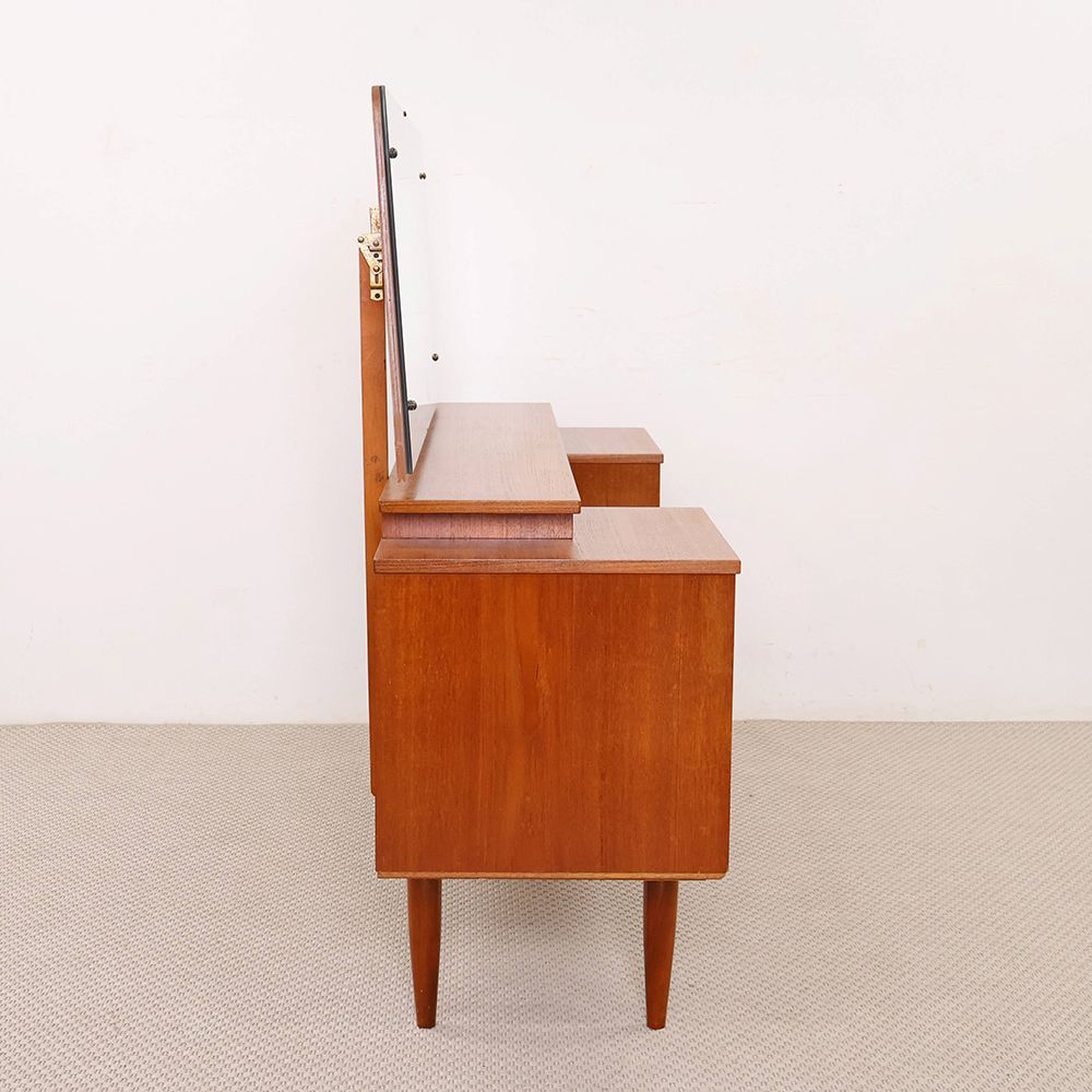 大きな鏡がお気に入り♪ ドレッシングチェスト VC114-119