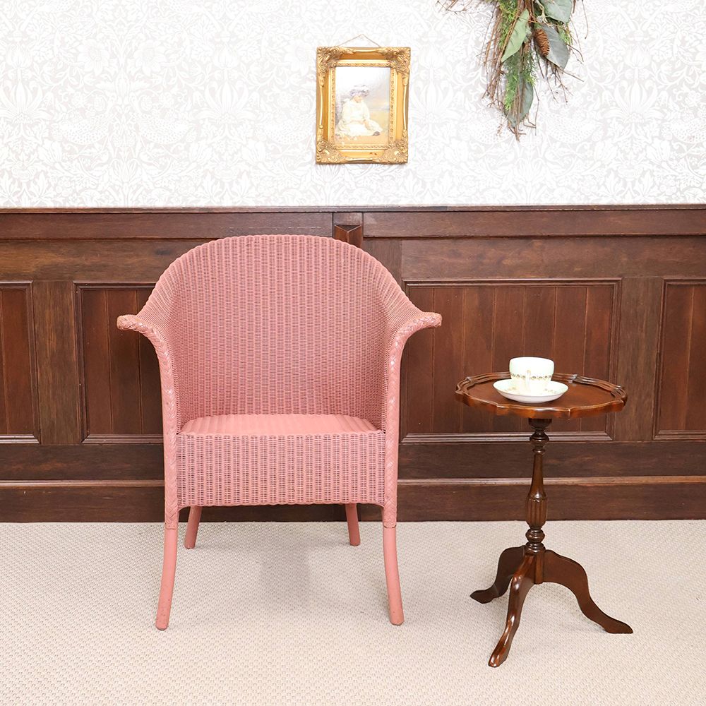 心弾むピンク色♪ ロイドルームチェア VC114-143