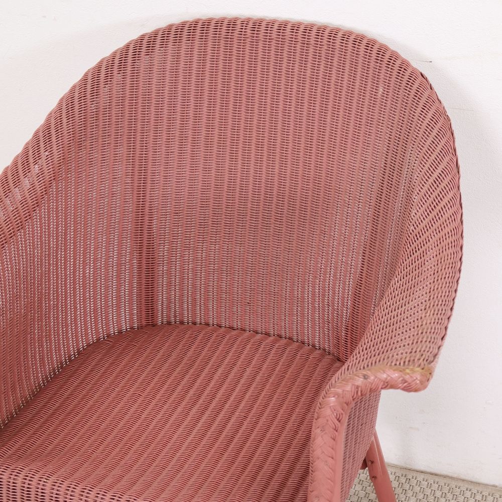 心弾むピンク色♪ ロイドルームチェア VC114-143