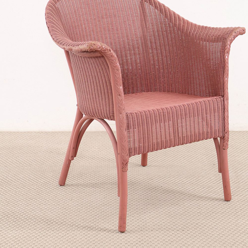 心弾むピンク色♪ ロイドルームチェア VC114-143