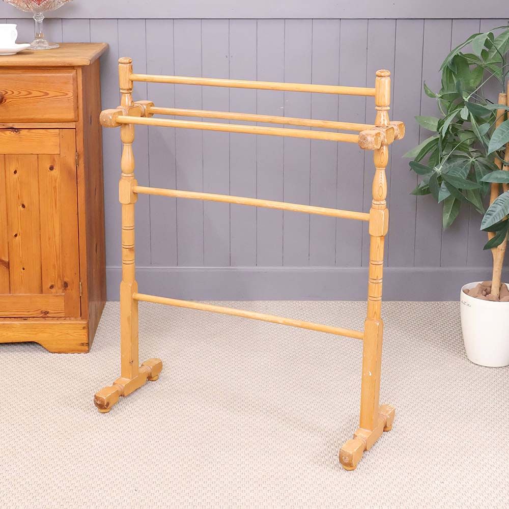 オシャレな道具で作業も楽しく♪ タオルレール VC114-153