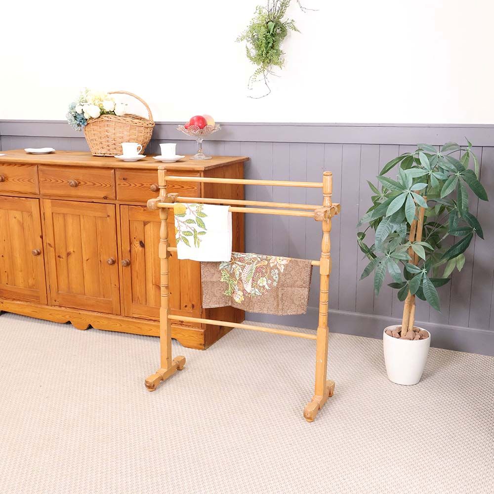 オシャレな道具で作業も楽しく♪ タオルレール VC114-153