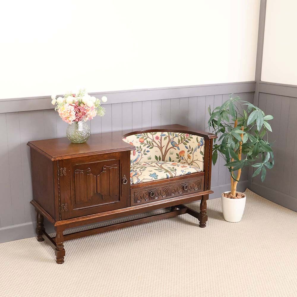 オシャレなベンチに♪ テレフォンシート VC90-110MORRIS