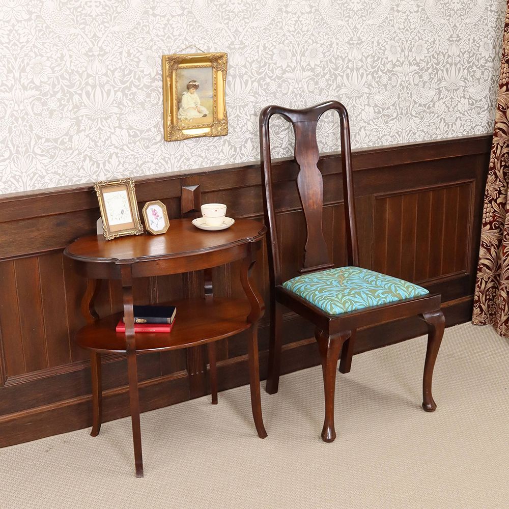 オーバル型の棚がポイント♪ オケージョナルテーブル VC97-065