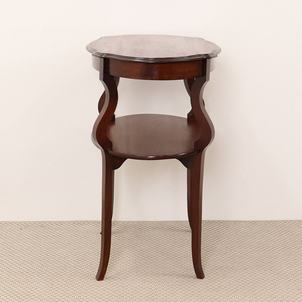 オーバル型の棚がポイント♪ オケージョナルテーブル VC97-065