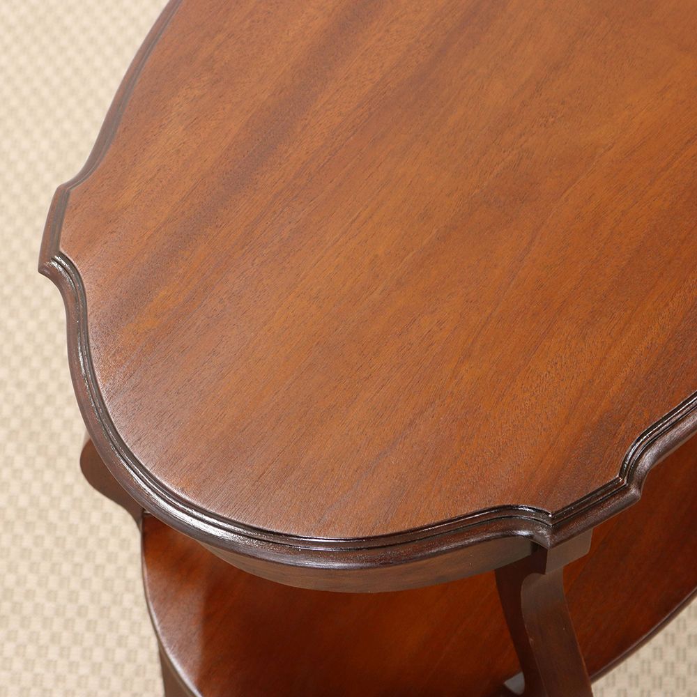 オーバル型の棚がポイント♪ オケージョナルテーブル VC97-065