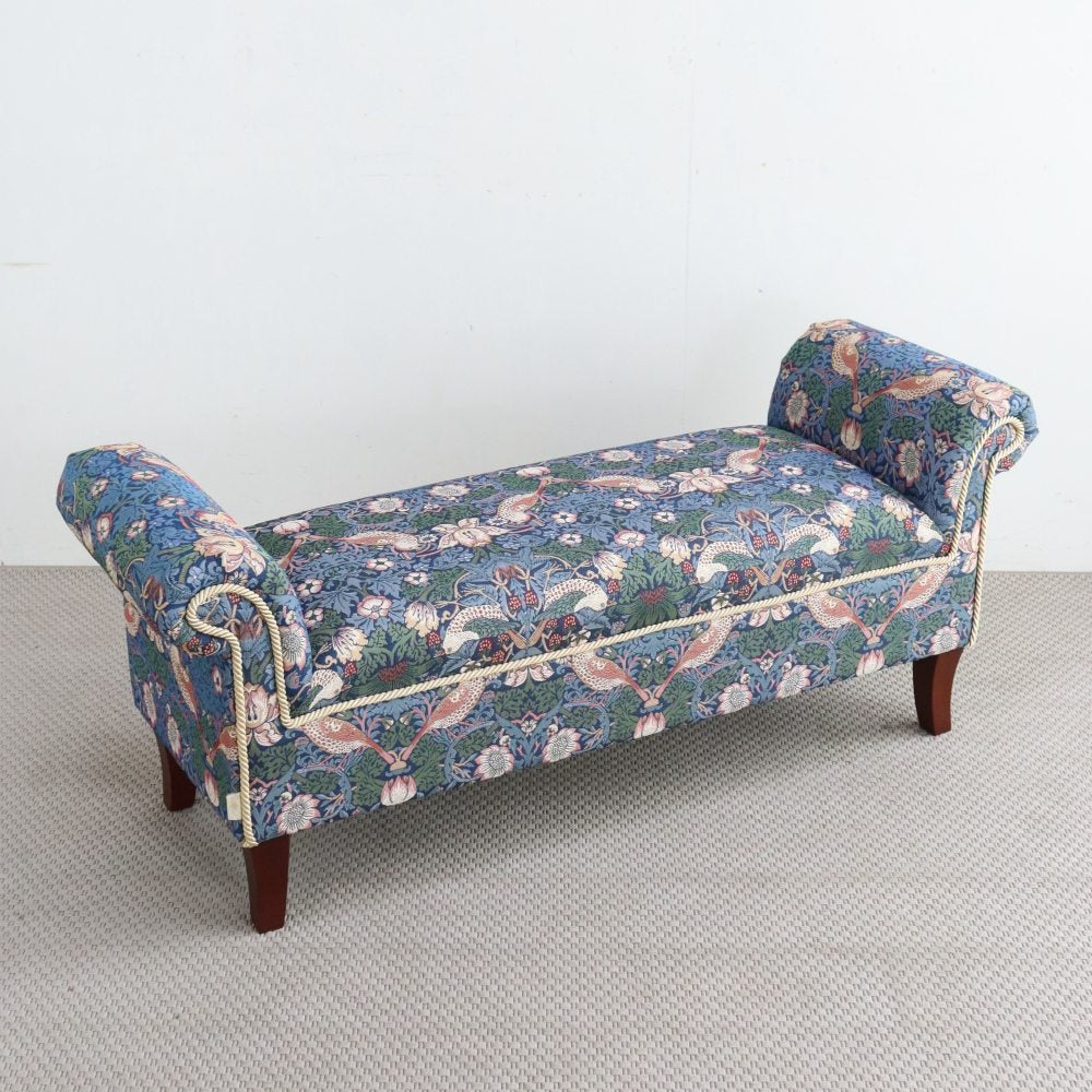 オシャレなくつろぎベンチ♪ ロールアームベンチ VI1-33031RB-VI02