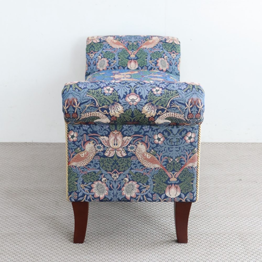 オシャレなくつろぎベンチ♪ ロールアームベンチ VI1-33031RB-VI02