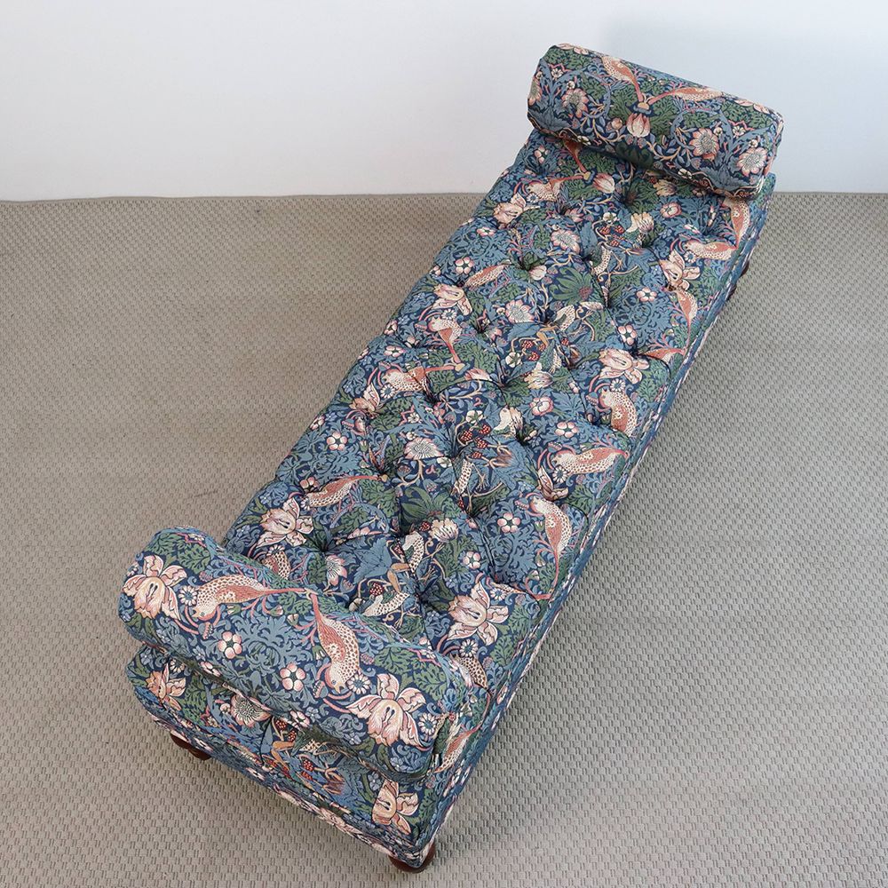 オシャレな彩りのイチゴドロボウ♪ ボルスターベンチ VI1-36005BB-VI02