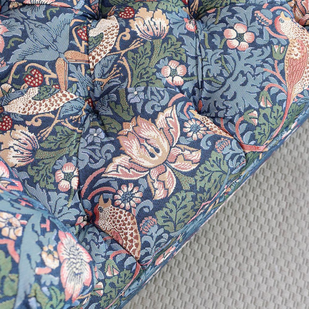 オシャレな彩りのイチゴドロボウ♪ ボルスターベンチ VI1-36005BB-VI02