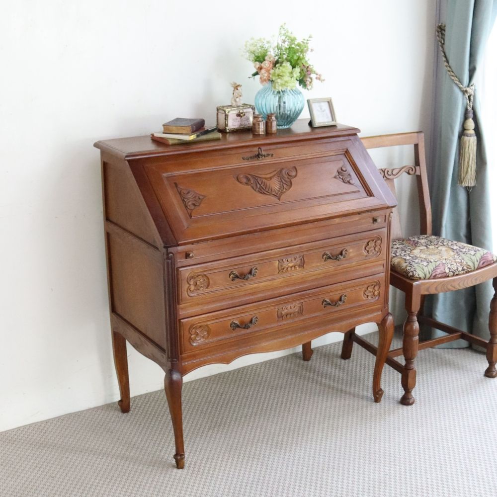 オシャレなフレンチスタイル♪ ライティングビューロー VS1-522