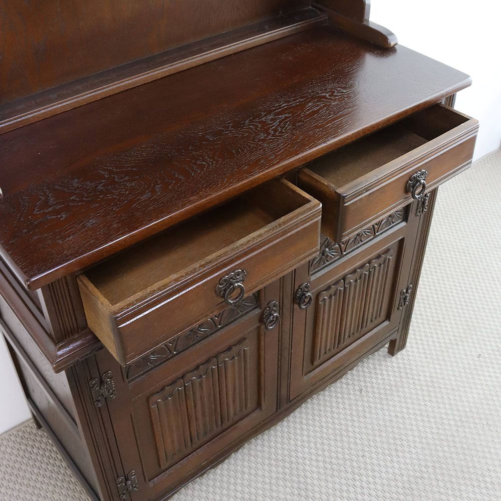 オシャレに収納しましょ♪ 食器棚/OLD CHARM VS1-571