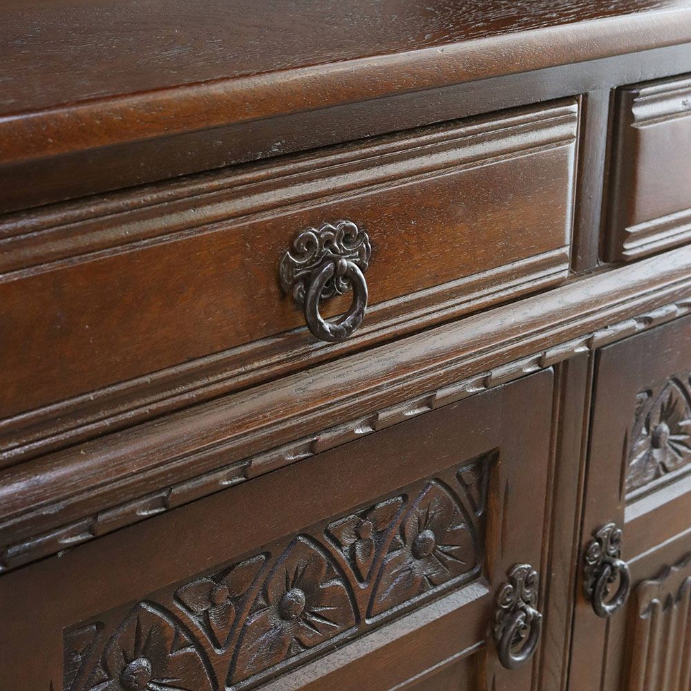 オシャレに収納しましょ♪ 食器棚/OLD CHARM VS1-571