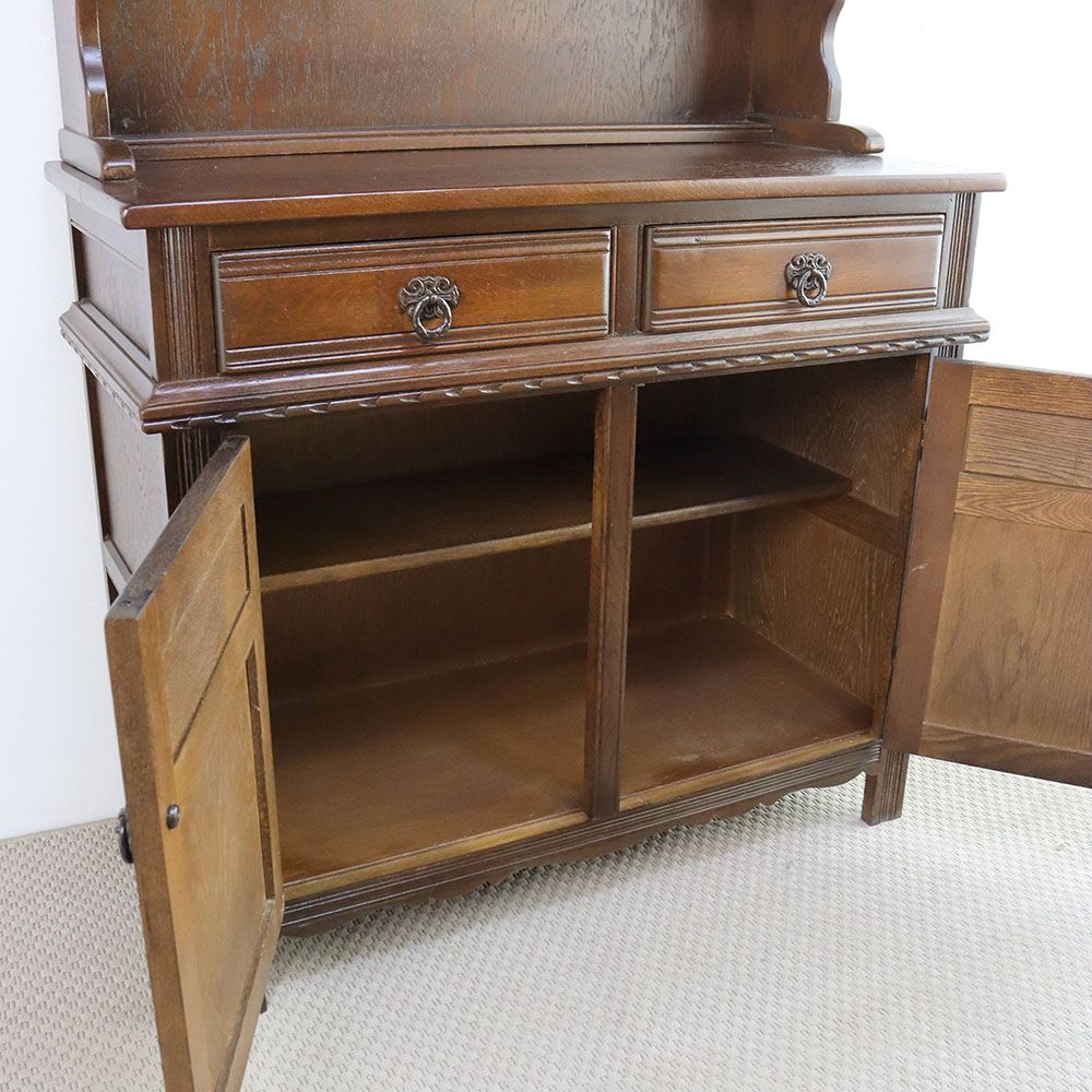 オシャレに収納しましょ♪ 食器棚/OLD CHARM VS1-571