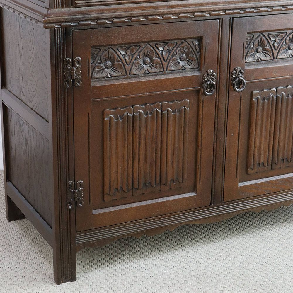 オシャレに収納しましょ♪ 食器棚/OLD CHARM VS1-571