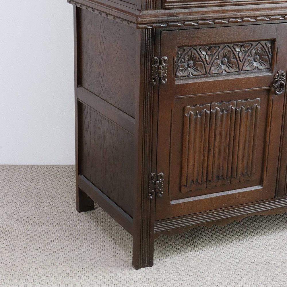 オシャレに収納しましょ♪ 食器棚/OLD CHARM VS1-571