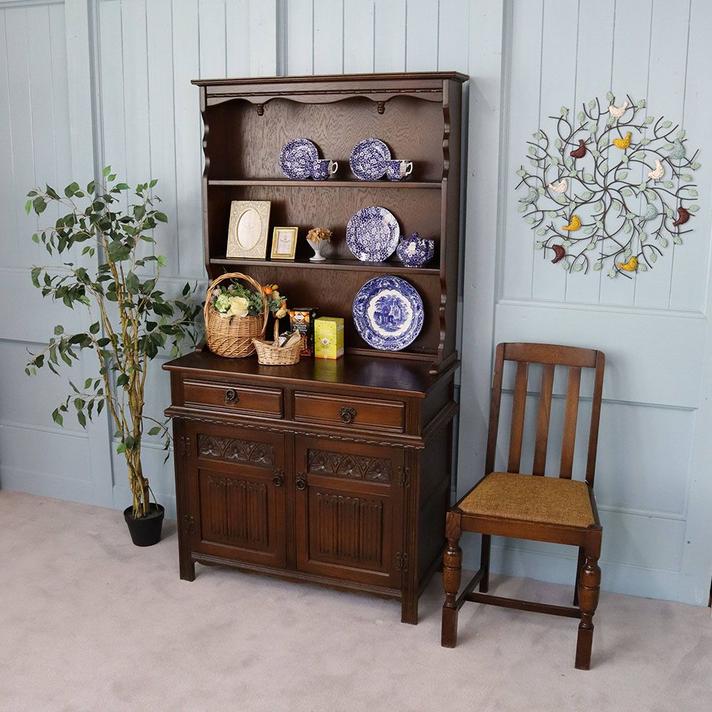 オシャレに収納しましょ♪ 食器棚/OLD CHARM VS1-571