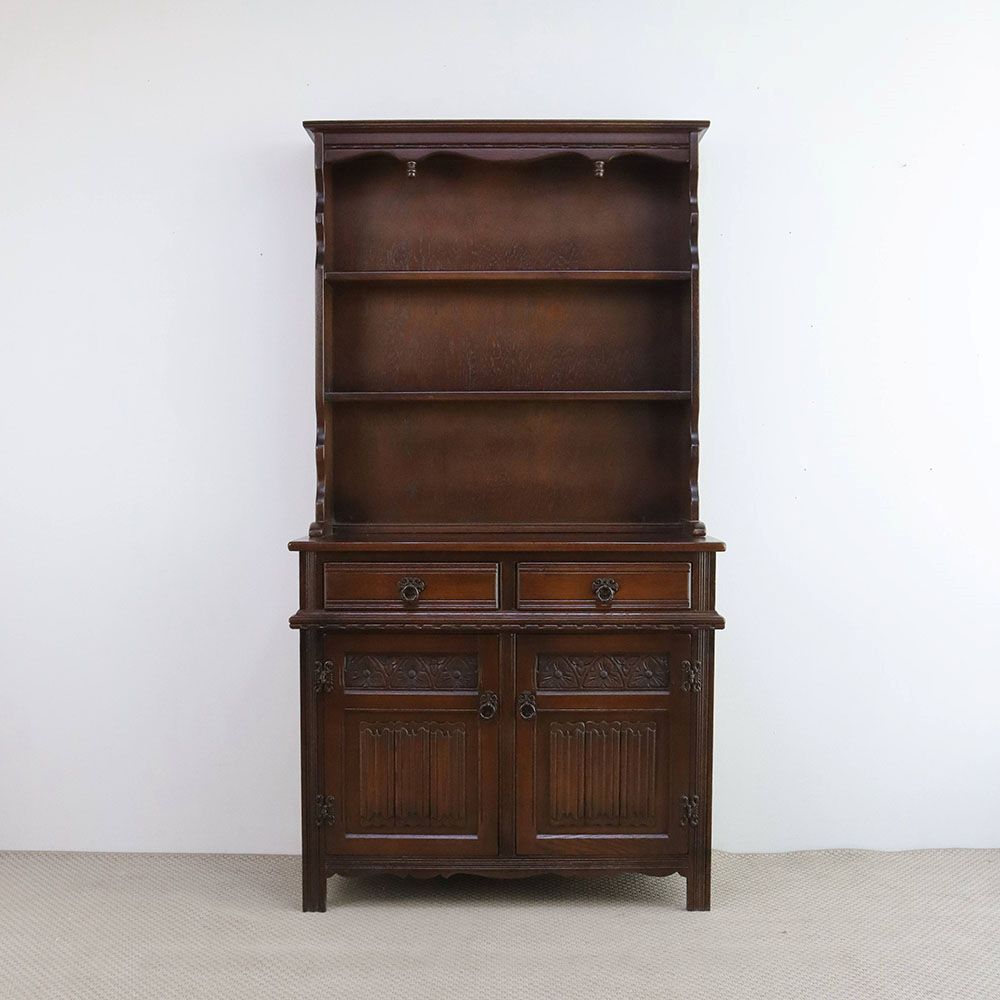 オシャレに収納しましょ♪ 食器棚/OLD CHARM VS1-571