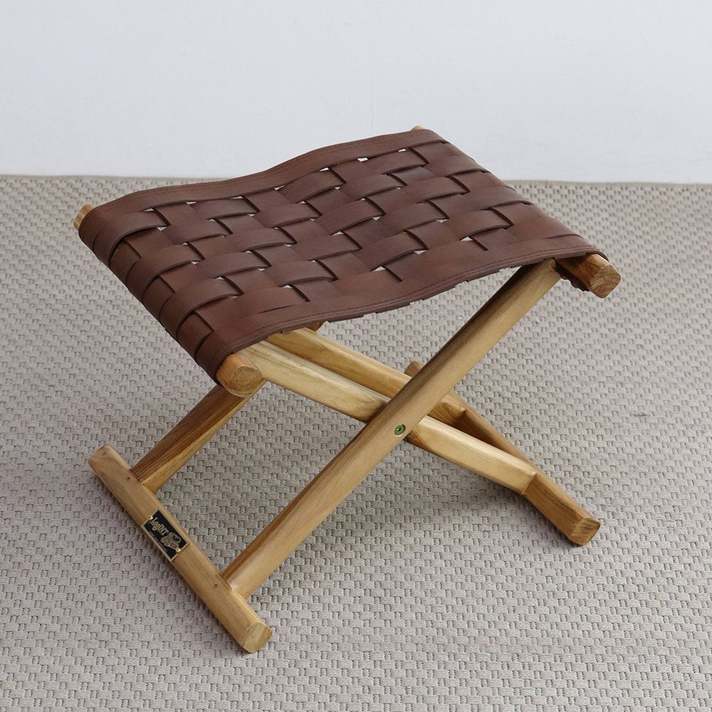 カッコいい本革スツール♪ MR.ONE WR2-LOG001