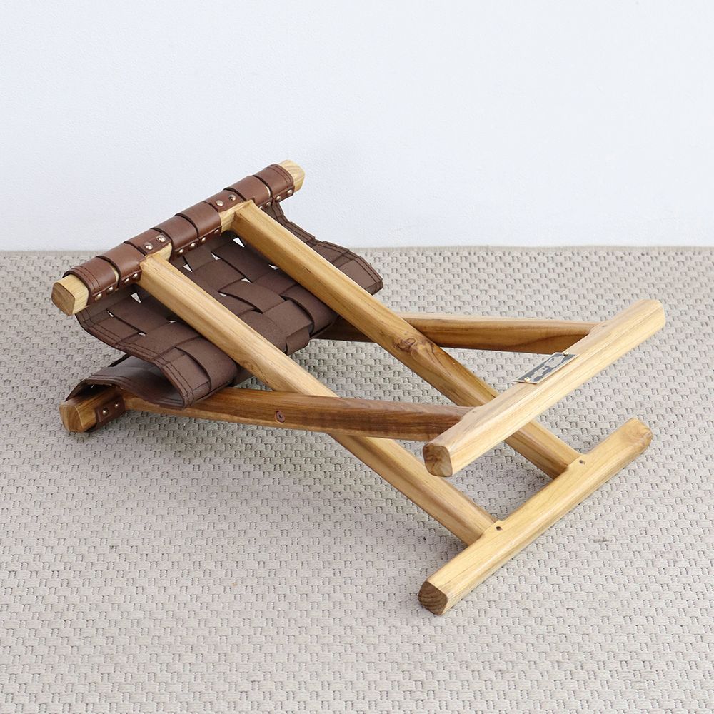 カッコいい本革スツール♪ MR.ONE WR2-LOG001