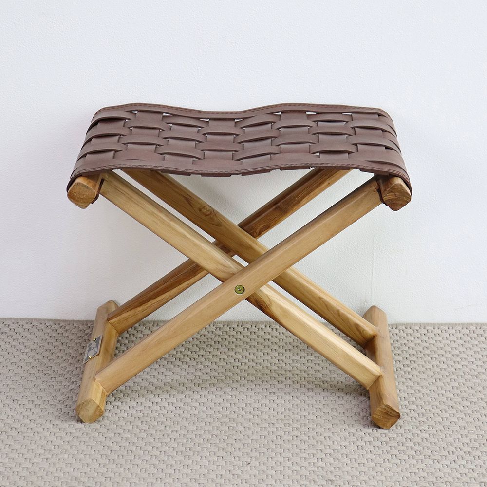 カッコいい本革スツール♪ MR.ONE WR2-LOG001