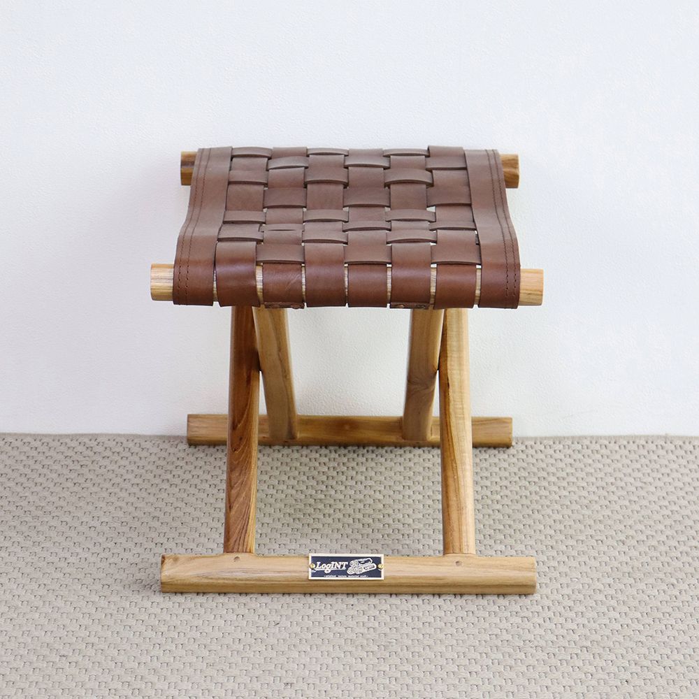 カッコいい本革スツール♪ MR.ONE WR2-LOG001