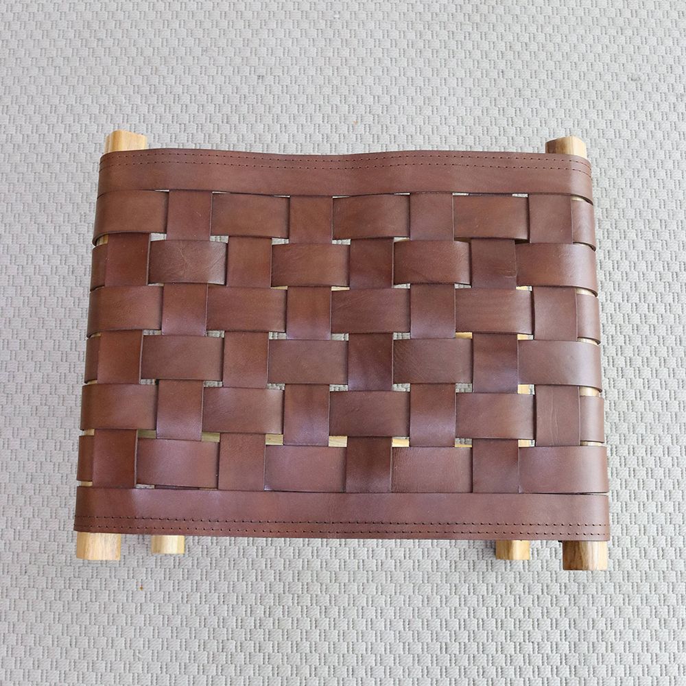 カッコいい本革スツール♪ MR.ONE WR2-LOG001